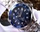 Perfect Replica V6 Factory Omega Seamaster Blue Bezel Stainless Steel Band 41mm Men's Watch (6)_th.jpg